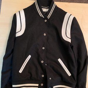 Saint Laurent Teddy Wool Blend Jacket